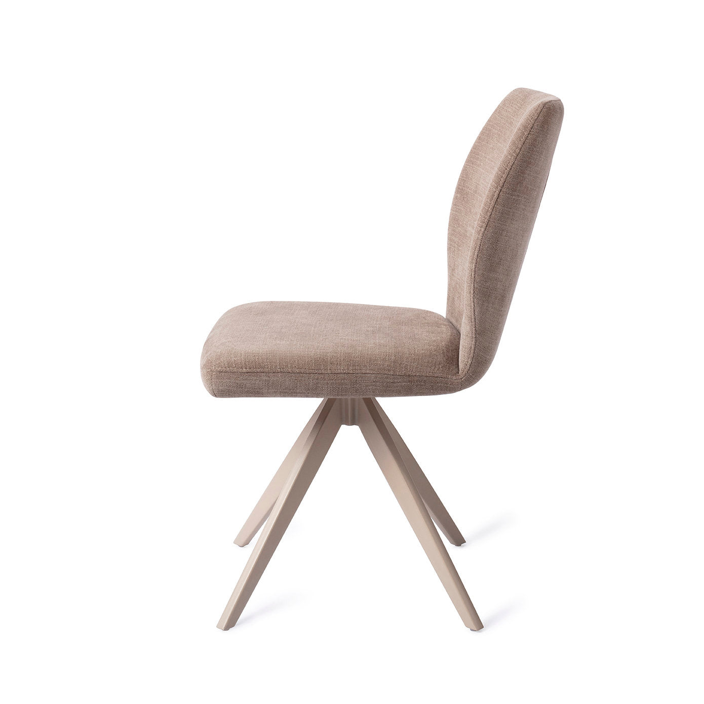 Jesper Home Ikata Mocha Mist Eetkamerstoel - Turn Beige - KwaliteitWonen.nl