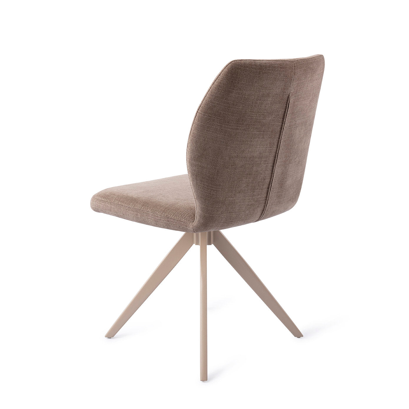 Jesper Home Ikata Mocha Mist Eetkamerstoel - Turn Beige - KwaliteitWonen.nl