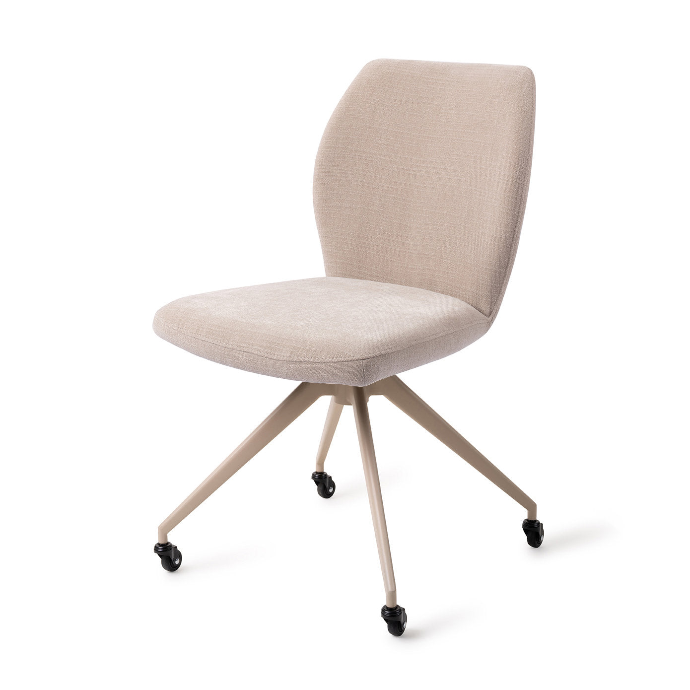Jesper Home Ikata Sand Strand Eetkamerstoel - Glide Beige - KwaliteitWonen.nl