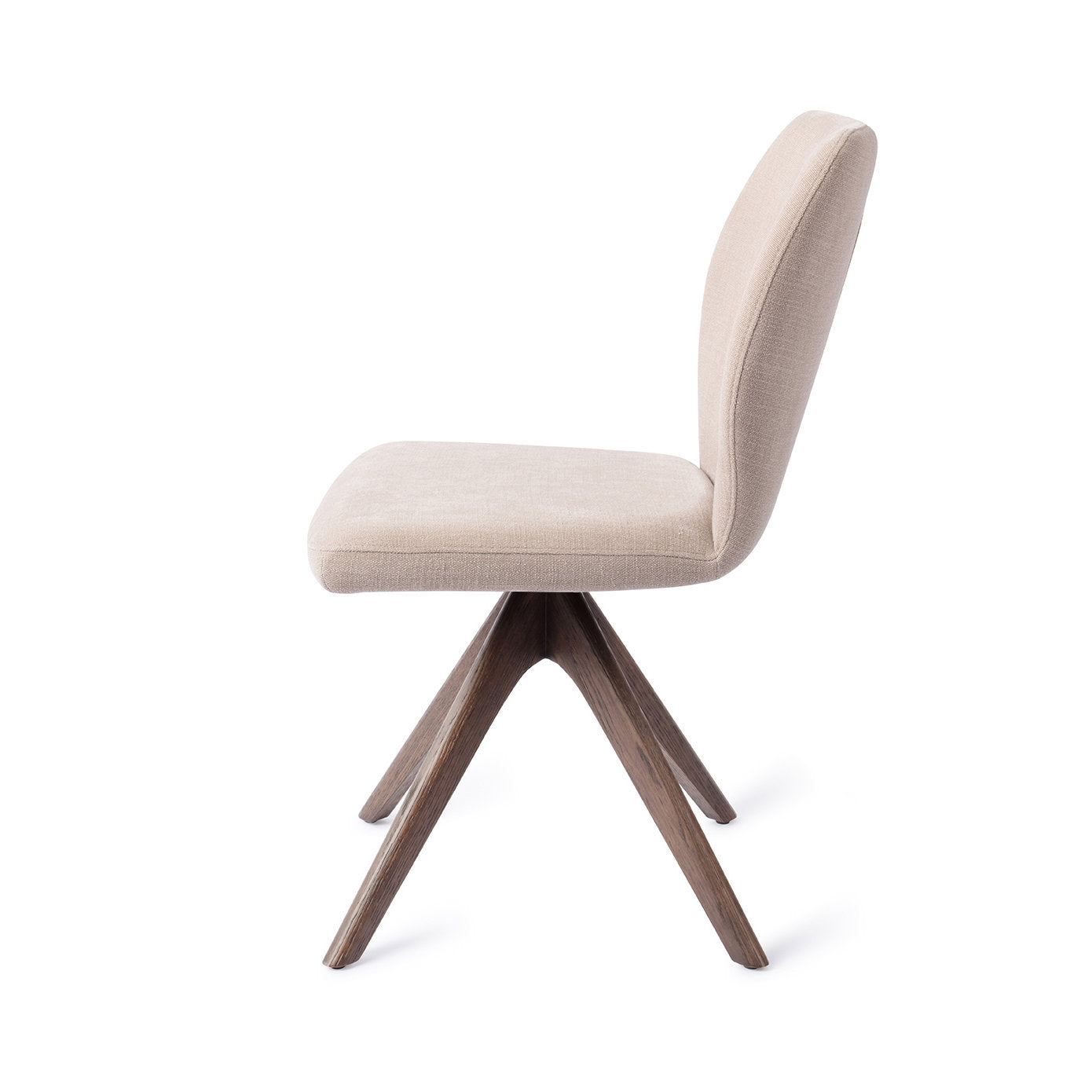 Jesper Home Ikata Sand Strand Eetkamerstoel - Revolve Oak Walnut - KwaliteitWonen.nl
