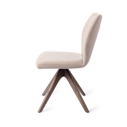 Jesper Home Ikata Sand Strand Eetkamerstoel - Revolve Oak Walnut - KwaliteitWonen.nl
