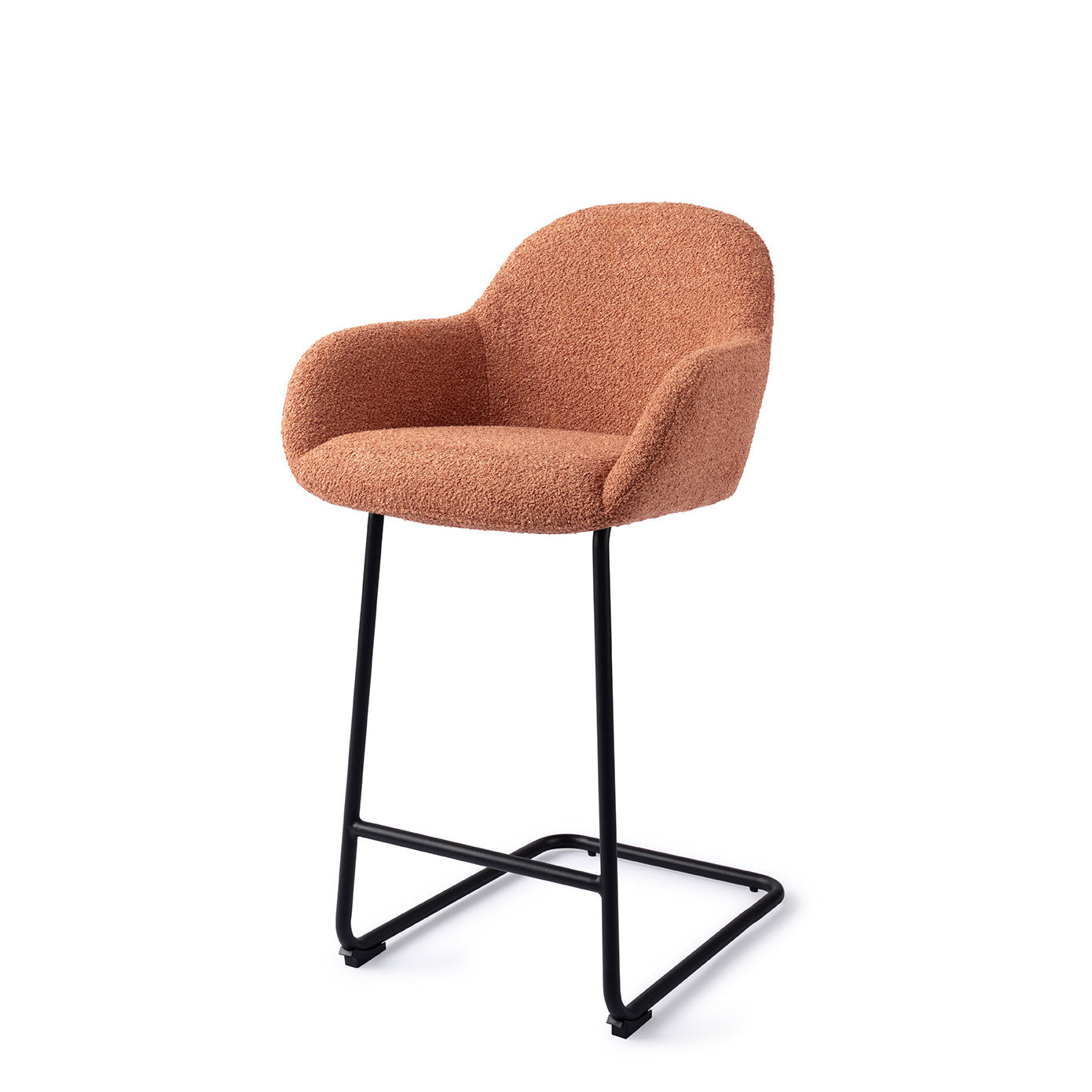 Jesper Home Kushi Amber Autumn Barkruk (L) - Counter Arch Black - KwaliteitWonen.nl