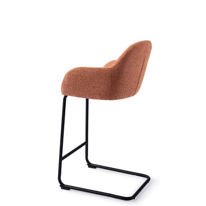 Jesper Home Kushi Amber Autumn Barkruk (L) - Counter Arch Black - KwaliteitWonen.nl