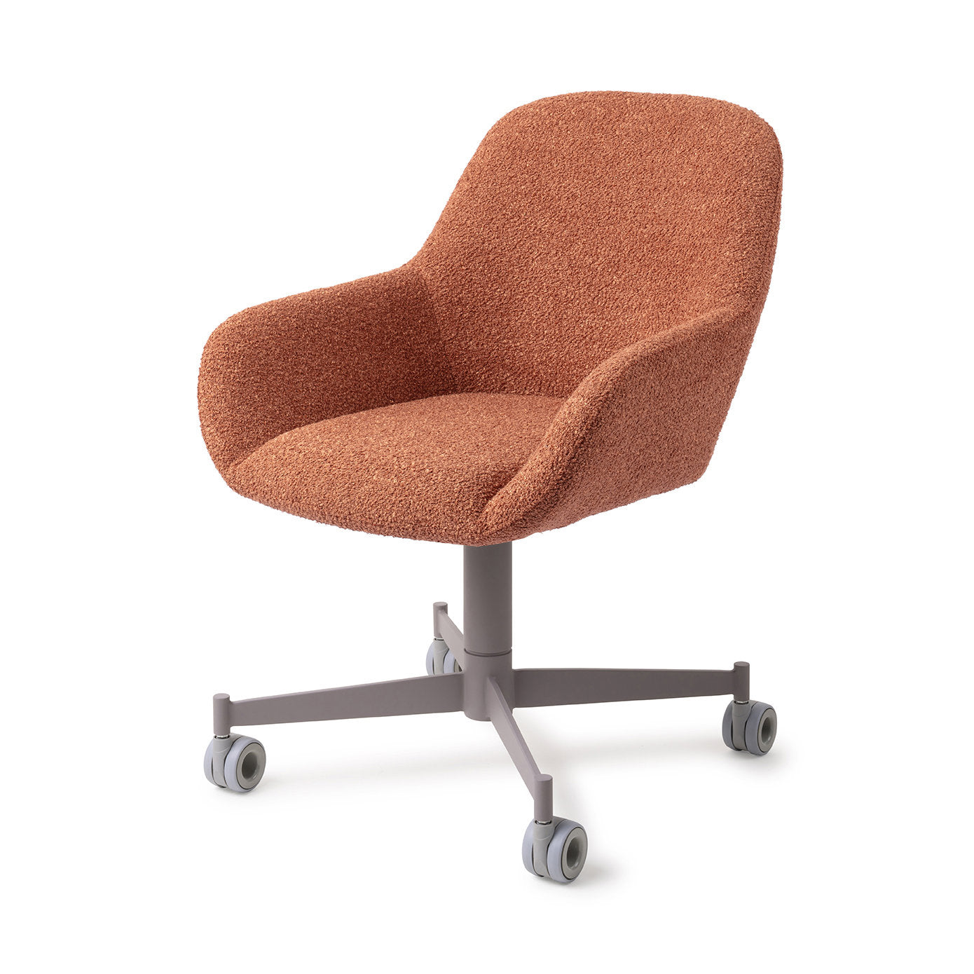 Jesper Home Kushi Amber Autumn Eetkamerstoel - Caster Grey - KwaliteitWonen.nl