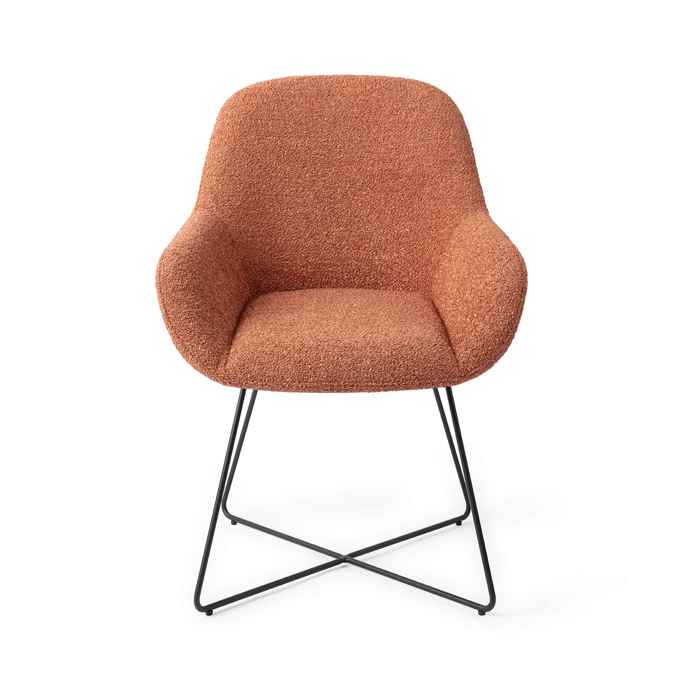 Jesper Home Kushi Amber Autumn Eetkamerstoel - Cross Black - KwaliteitWonen.nl