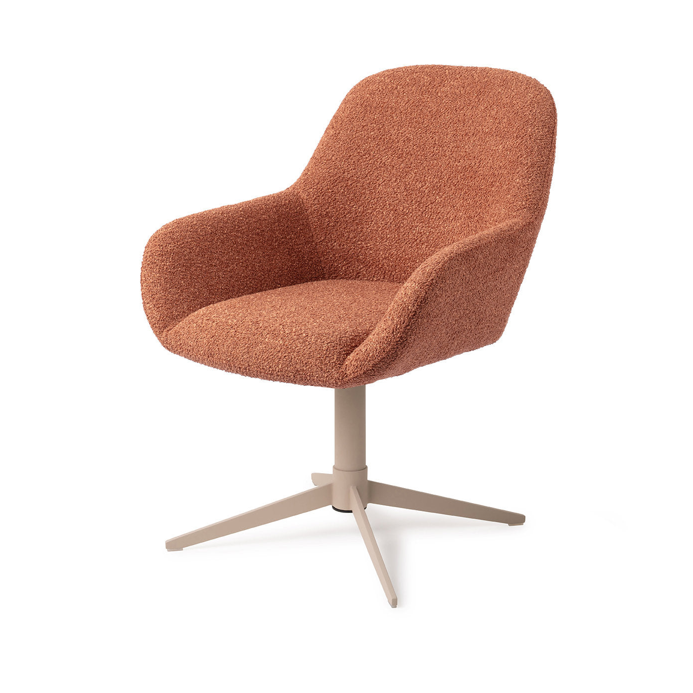 Jesper Home Kushi Amber Autumn Eetkamerstoel - Quad Beige - KwaliteitWonen.nl