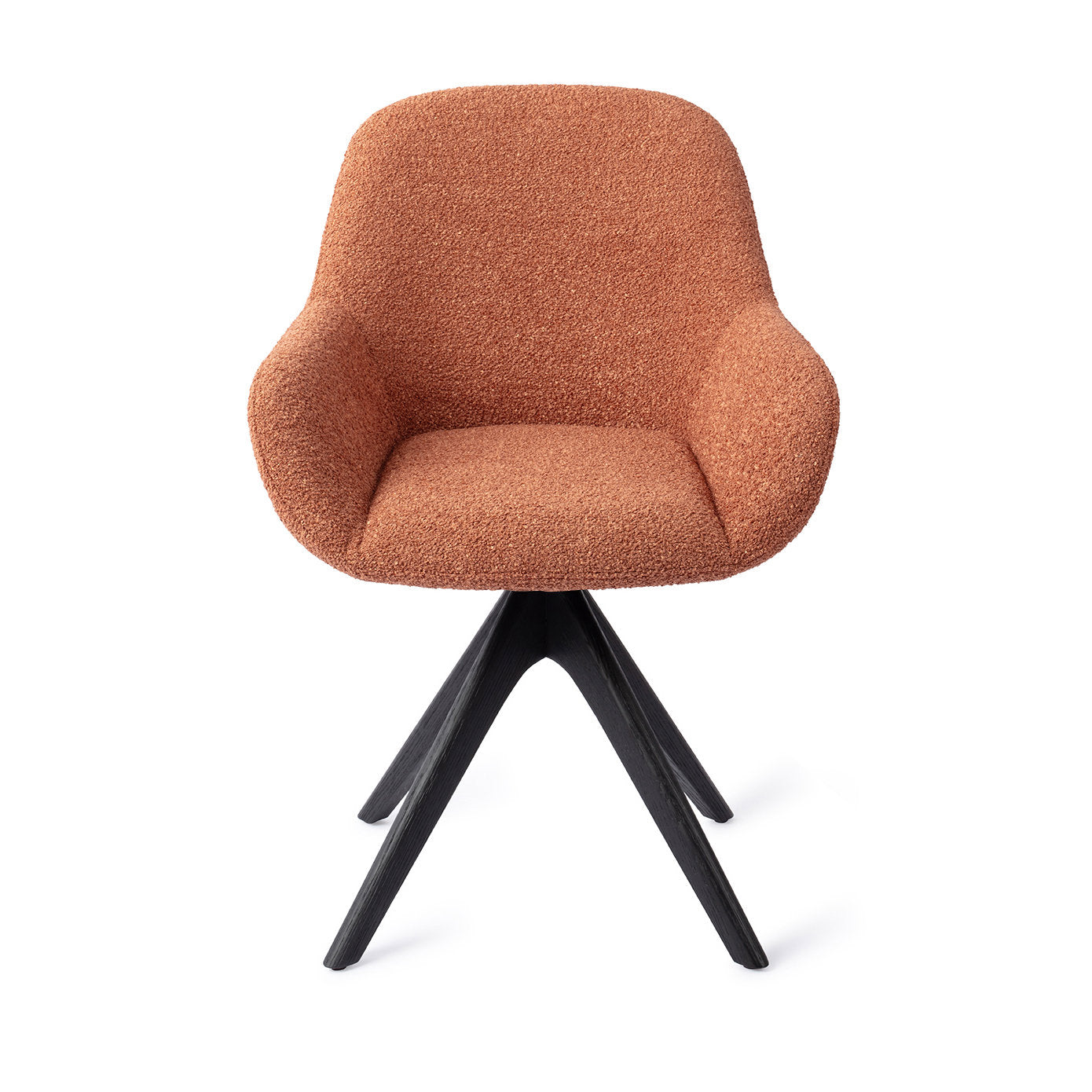 Jesper Home Kushi Amber Autumn Eetkamerstoel - Revolve Oak Black - KwaliteitWonen.nl