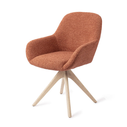 Jesper Home Kushi Amber Autumn Eetkamerstoel - Revolve Oak Bleach-Kwaliteitwonen.nl