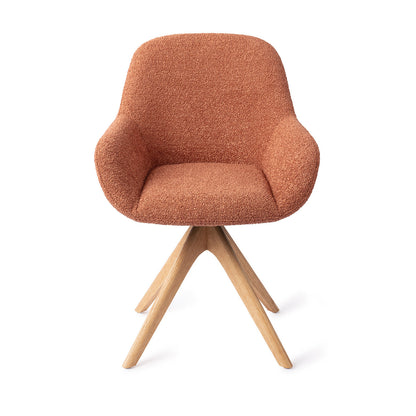 Jesper Home Kushi Amber Autumn Eetkamerstoel - Revolve Oak Natural - KwaliteitWonen.nl