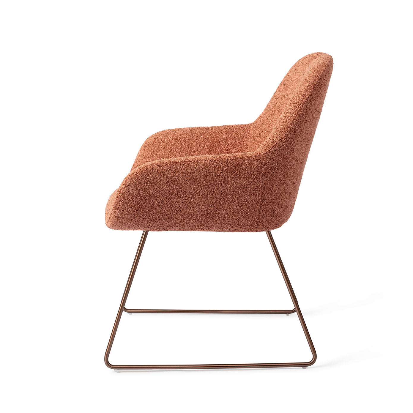 Jesper Home Kushi Amber Autumn Eetkamerstoel - Slide Rose - KwaliteitWonen.nl