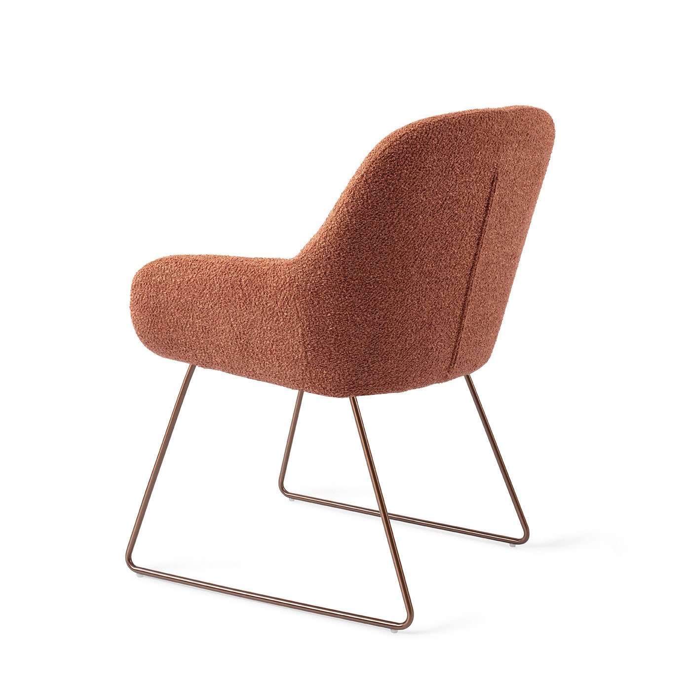 Jesper Home Kushi Amber Autumn Eetkamerstoel - Slide Rose - KwaliteitWonen.nl