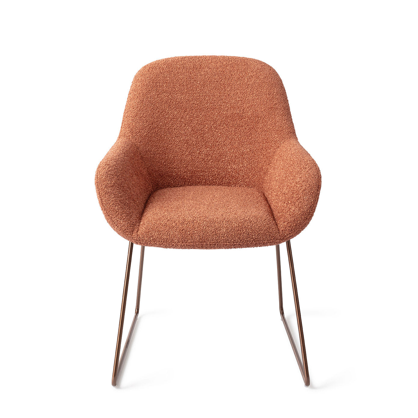 Jesper Home Kushi Amber Autumn Eetkamerstoel - Slide Rose - KwaliteitWonen.nl