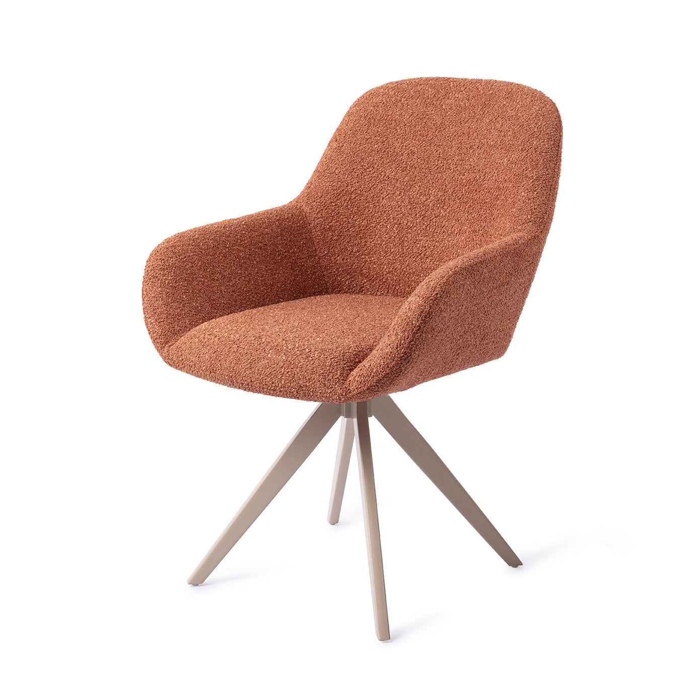 Jesper Home Kushi Amber Autumn Eetkamerstoel - Turn Beige - KwaliteitWonen.nl