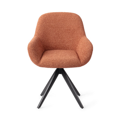 Jesper Home Kushi Amber Autumn Eetkamerstoel - Turn Black - KwaliteitWonen.nl