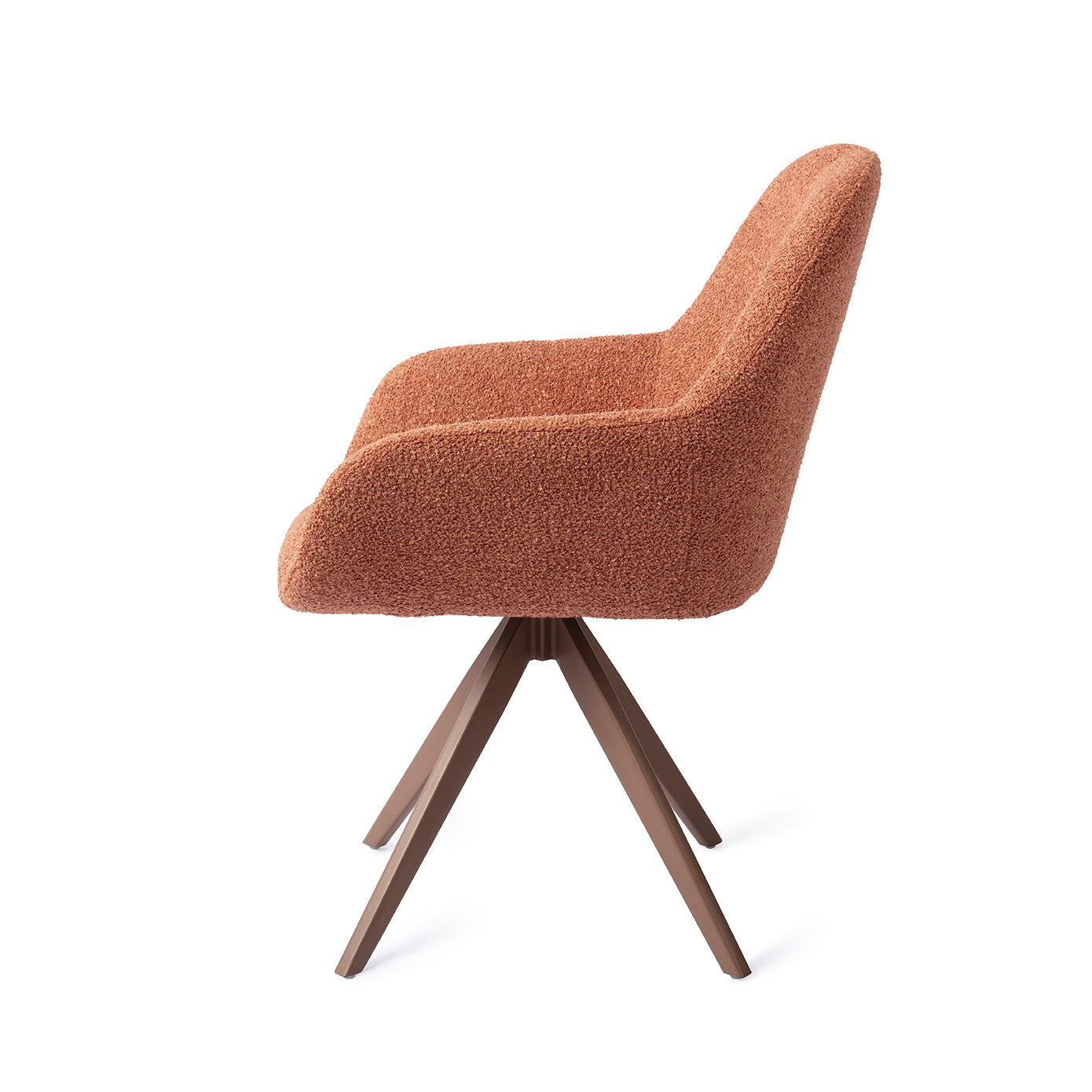 Jesper Home Kushi Amber Autumn Eetkamerstoel - Turn Brown - KwaliteitWonen.nl
