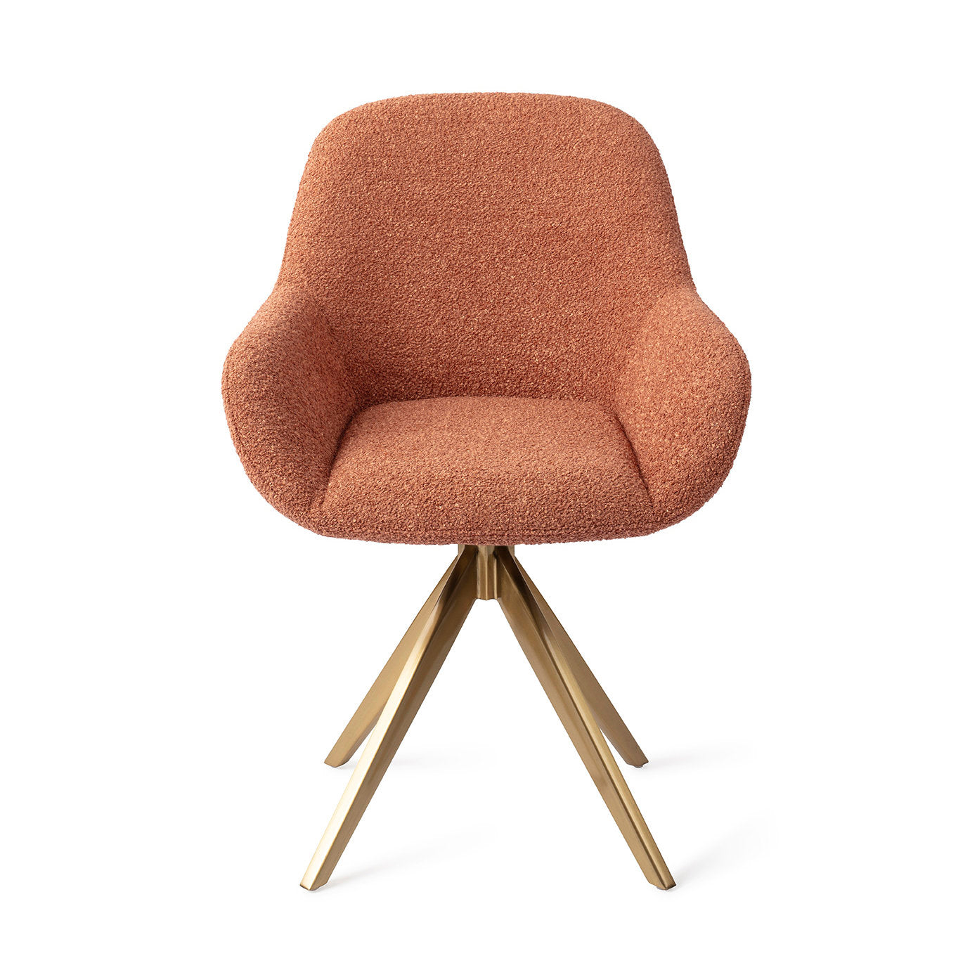 Jesper Home Kushi Amber Autumn Eetkamerstoel - Turn Gold - KwaliteitWonen.nl
