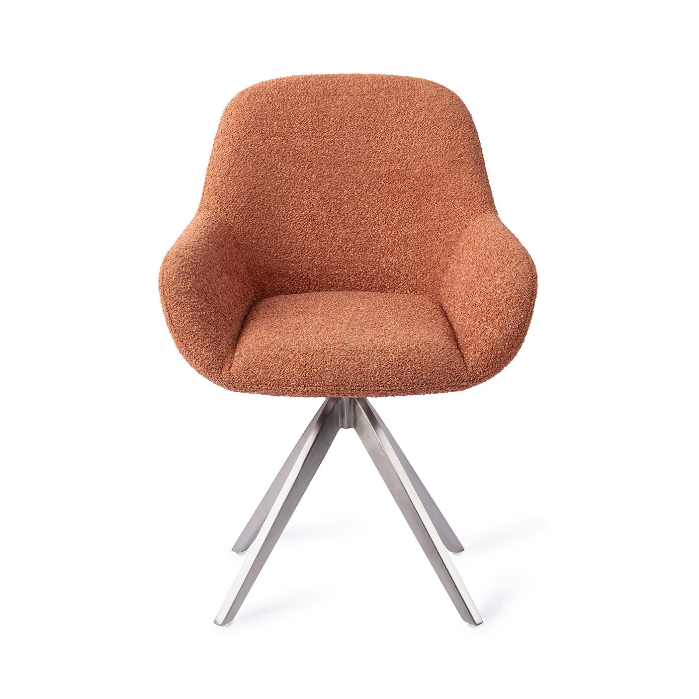 Jesper Home Kushi Amber Autumn Eetkamerstoel - Turn Steel - KwaliteitWonen.nl