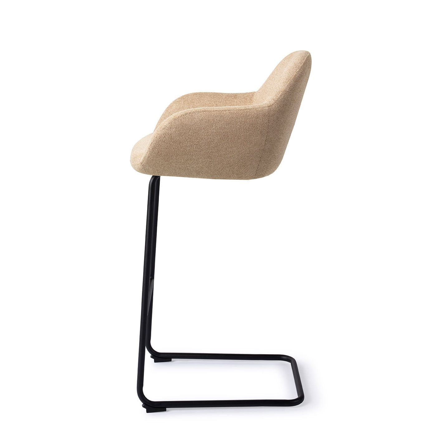 Jesper Home Kushi Desert Dunes Barkruk - Arch Black (H) - KwaliteitWonen.nl