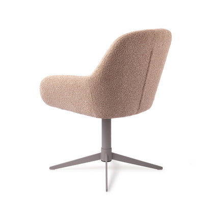 Jesper Home Kushi Flax Relax Eetkamerstoel - Quad Grey - KwaliteitWonen.nl