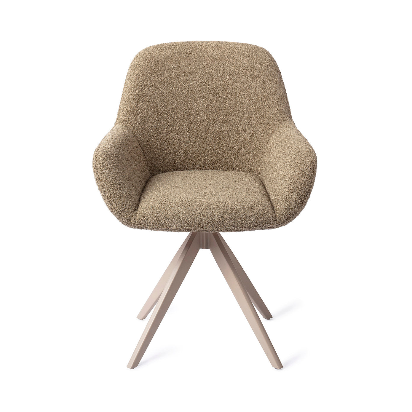 Jesper Home Kushi Moss Meadow Eetkamerstoel - Turn Beige - KwaliteitWonen.nl