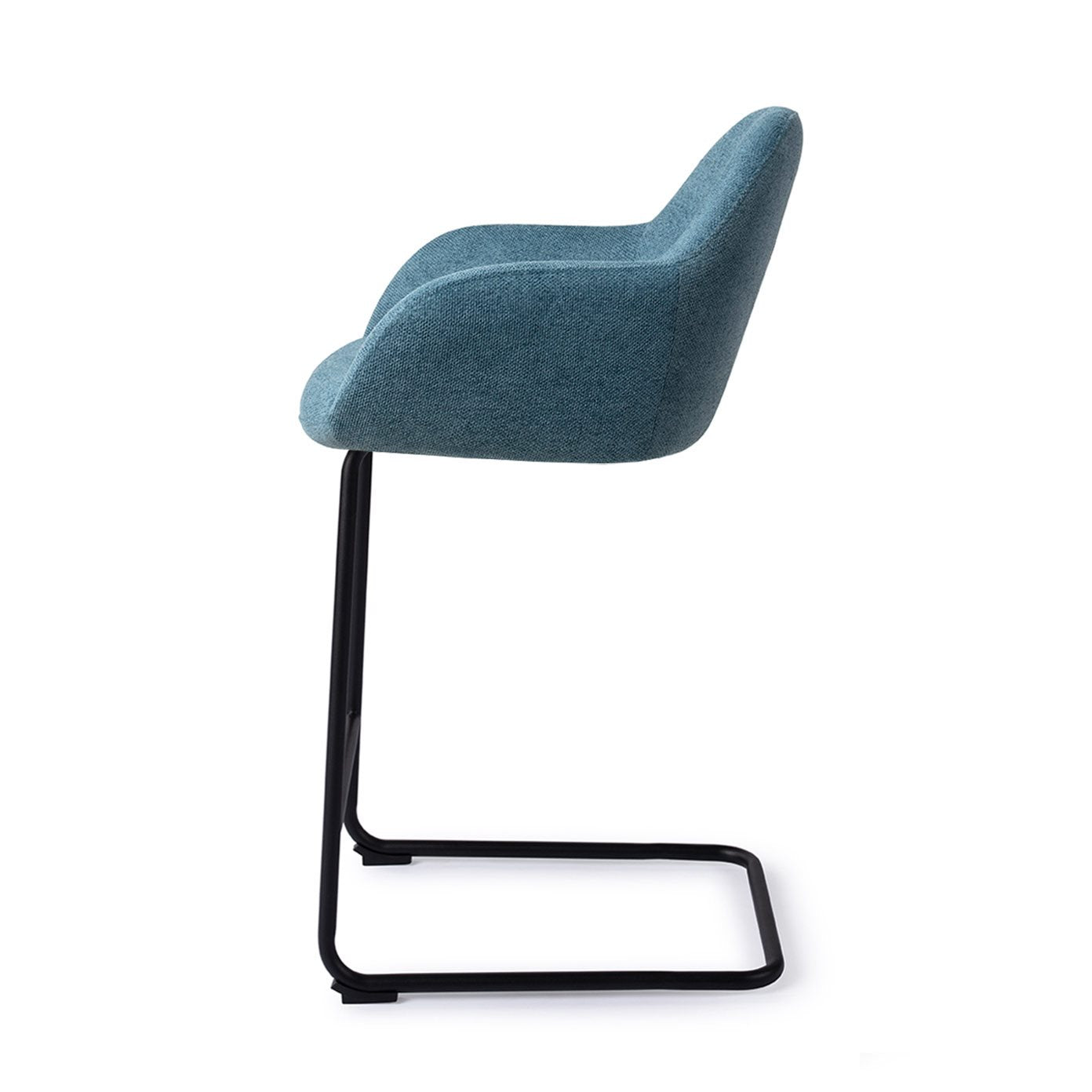 Jesper Home Kushi Ocean Eyes Barkruk - Arch Black (L) - KwaliteitWonen.nl