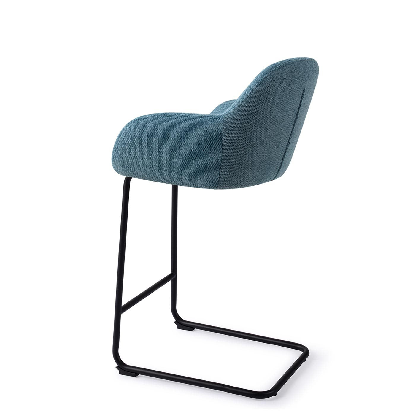 Jesper Home Kushi Ocean Eyes Barkruk - Arch Black (L) - KwaliteitWonen.nl