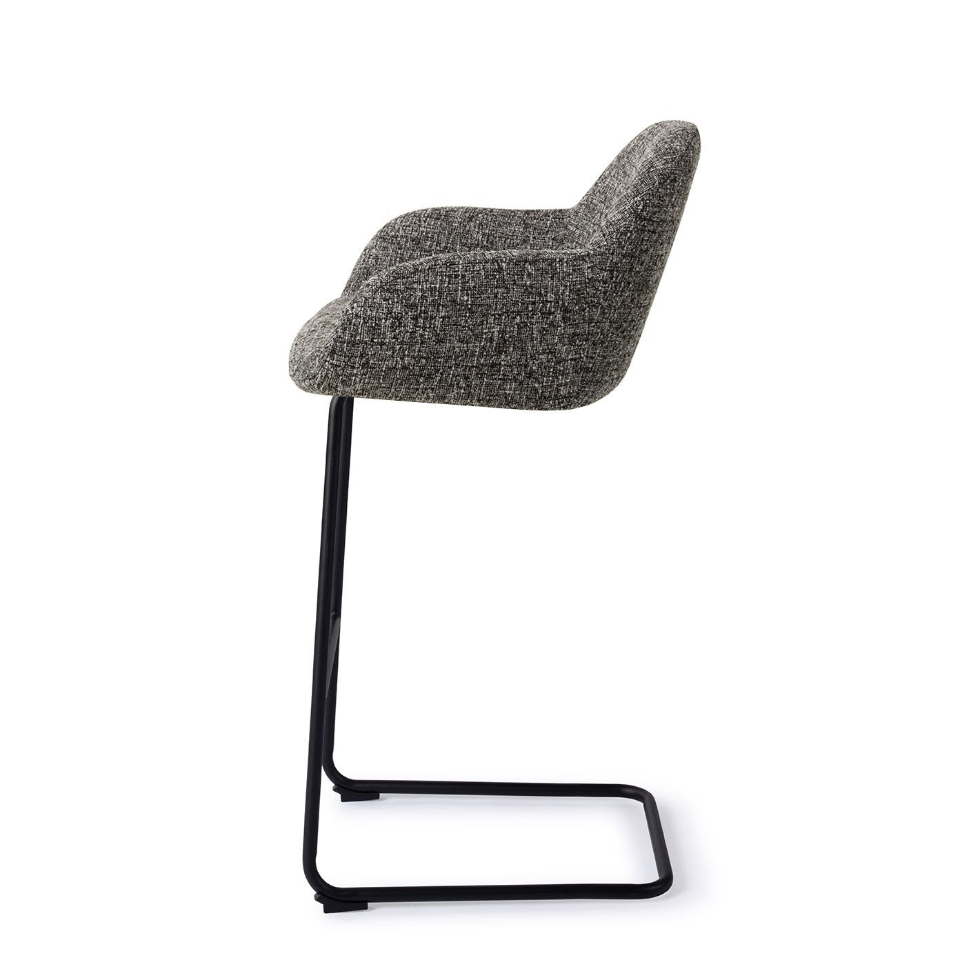 Jesper Home Kushi Skyfall Barkruk - Arch Black (H) - KwaliteitWonen.nl