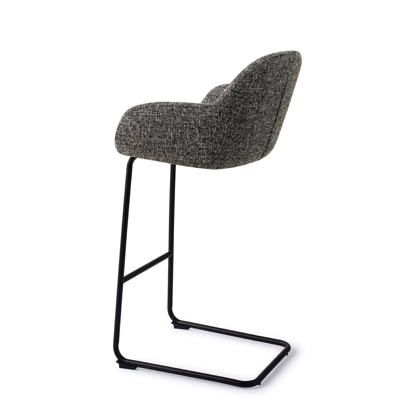 Jesper Home Kushi Skyfall Barkruk - Arch Black (H) - KwaliteitWonen.nl