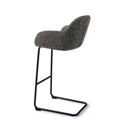 Jesper Home Kushi Skyfall Barkruk - Arch Black (H) - KwaliteitWonen.nl
