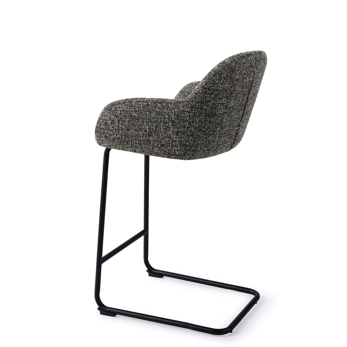 Jesper Home Kushi Skyfall Barkruk - Arch Black (L) - KwaliteitWonen.nl