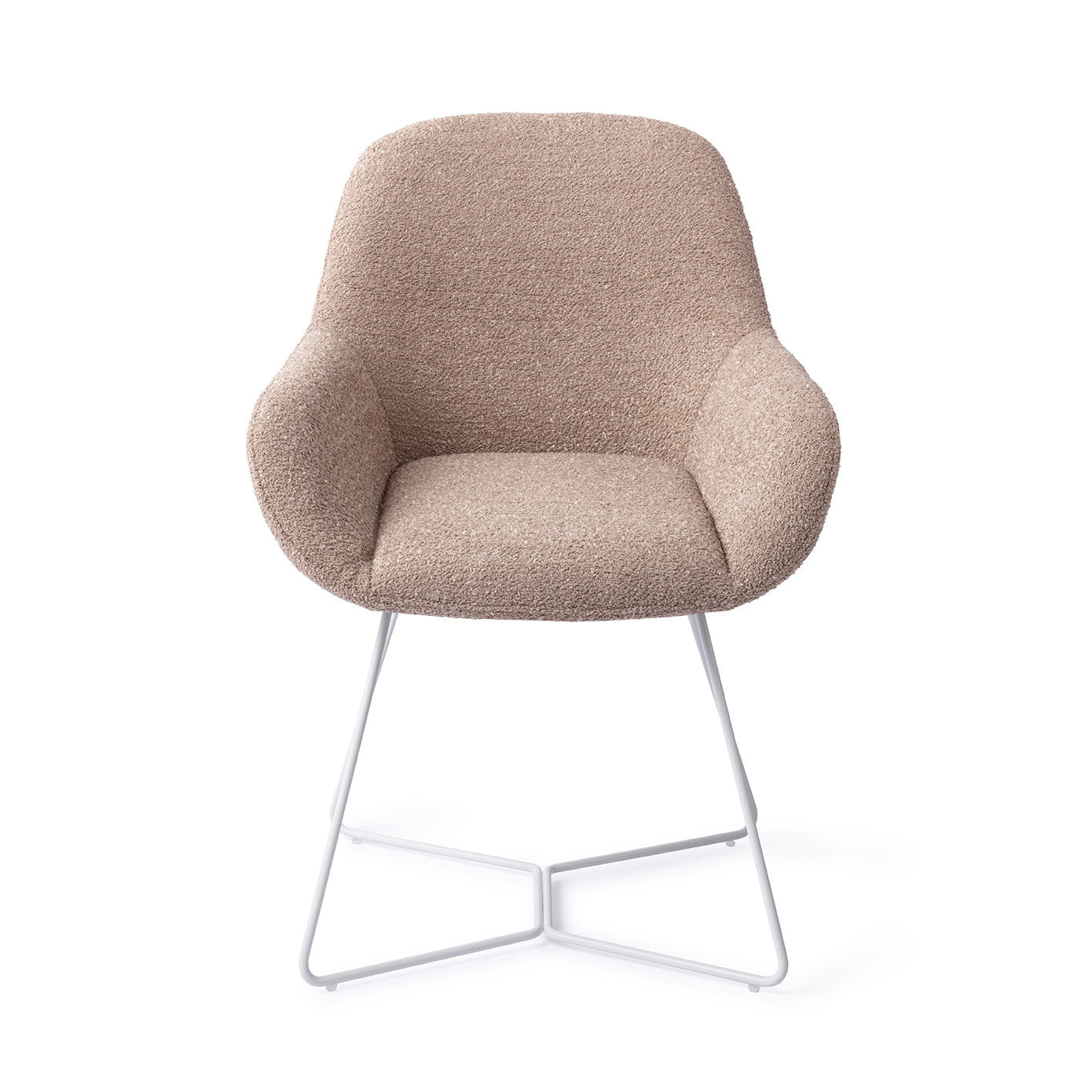 Jesper Home Kushi Stone Haze Eetkamerstoel - Beehive White - KwaliteitWonen.nl