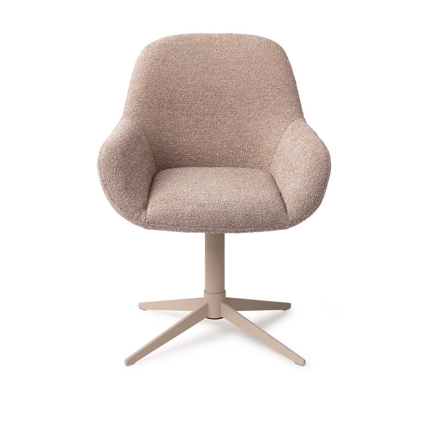 Jesper Home Kushi Stone Haze Eetkamerstoel - Quad Beige - KwaliteitWonen.nl