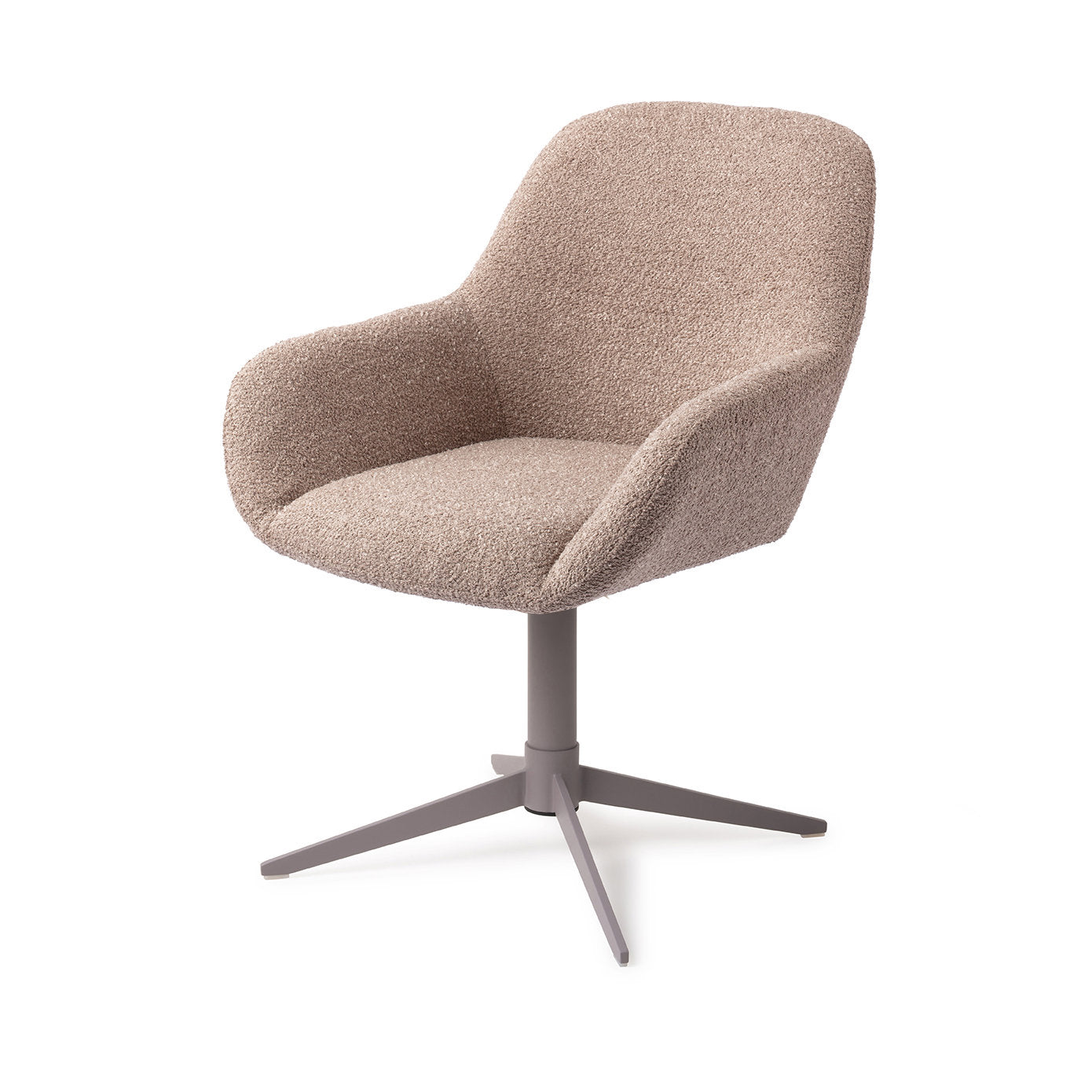 Jesper Home Kushi Stone Haze Eetkamerstoel - Quad Grey - KwaliteitWonen.nl