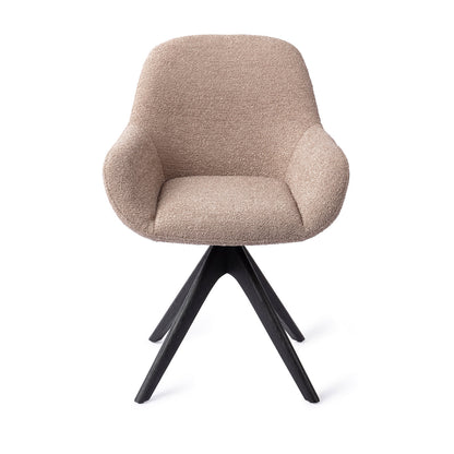 Jesper Home Kushi Stone Haze Eetkamerstoel - Revolve Oak Black - KwaliteitWonen.nl