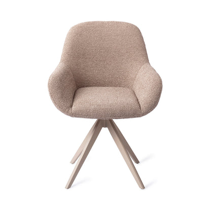Jesper Home Kushi Stone Haze Eetkamerstoel - Turn Beige - KwaliteitWonen.nl