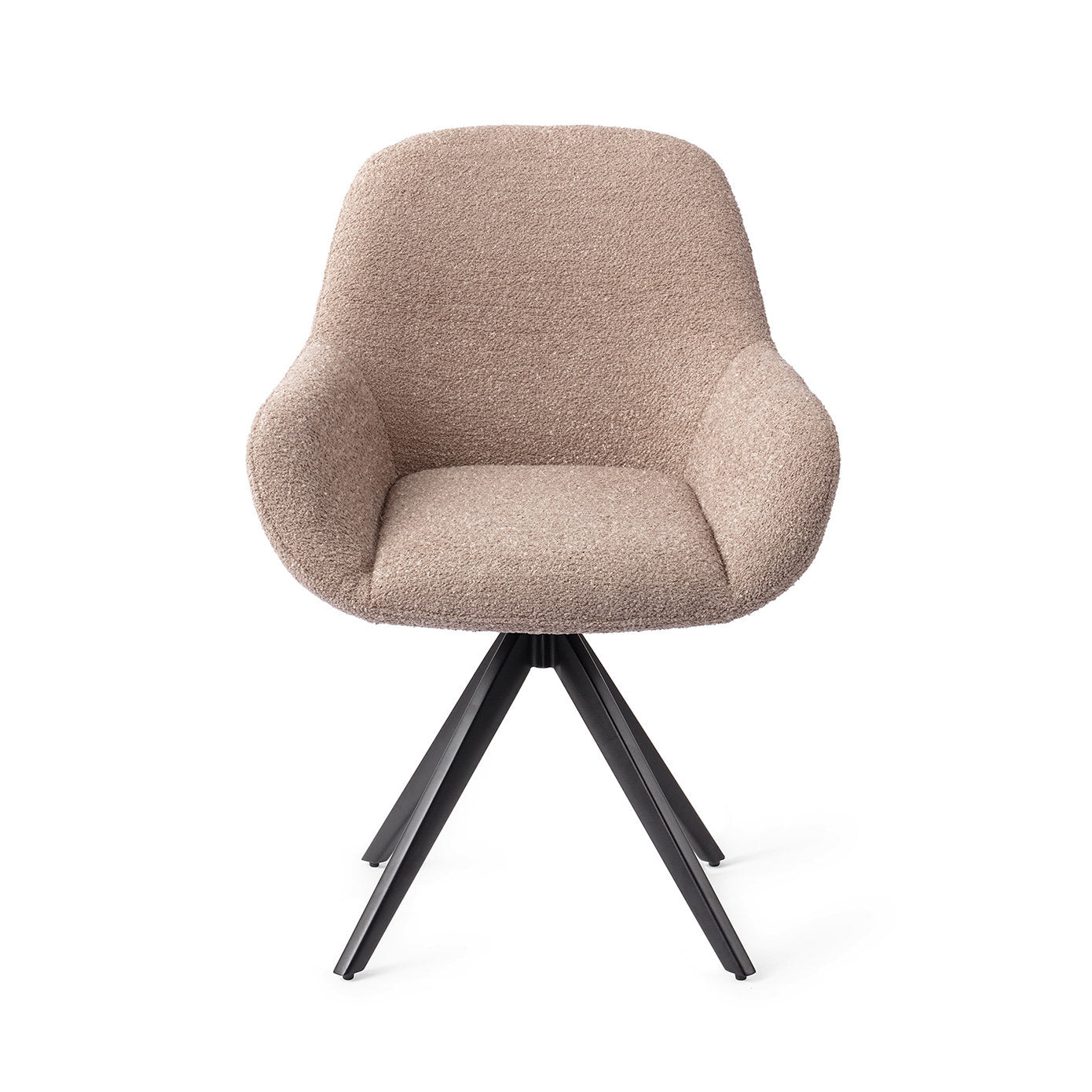 Jesper Home Kushi Stone Haze Eetkamerstoel - Turn Black - KwaliteitWonen.nl