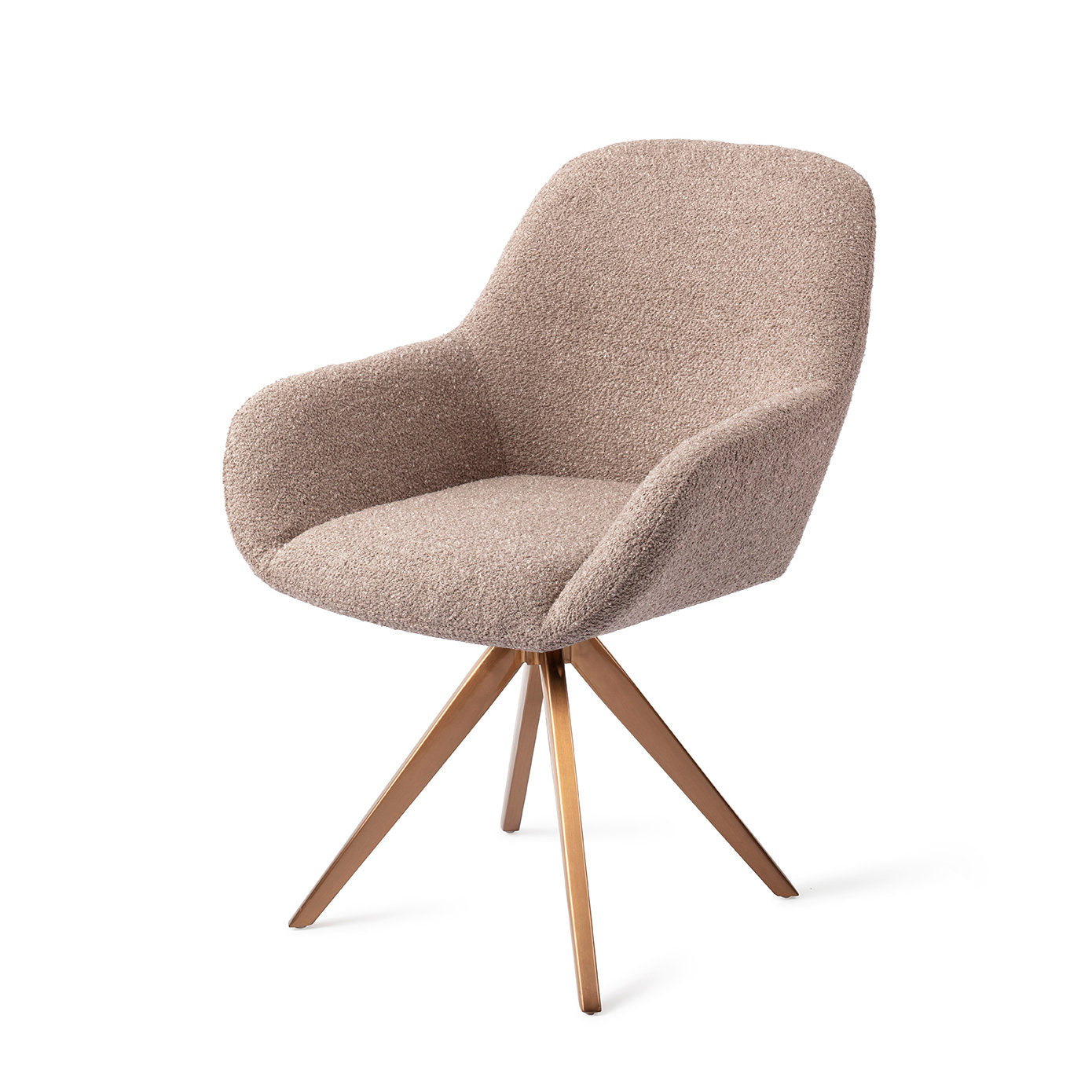 Jesper Home Kushi Stone Haze Eetkamerstoel - Turn Rose - KwaliteitWonen.nl