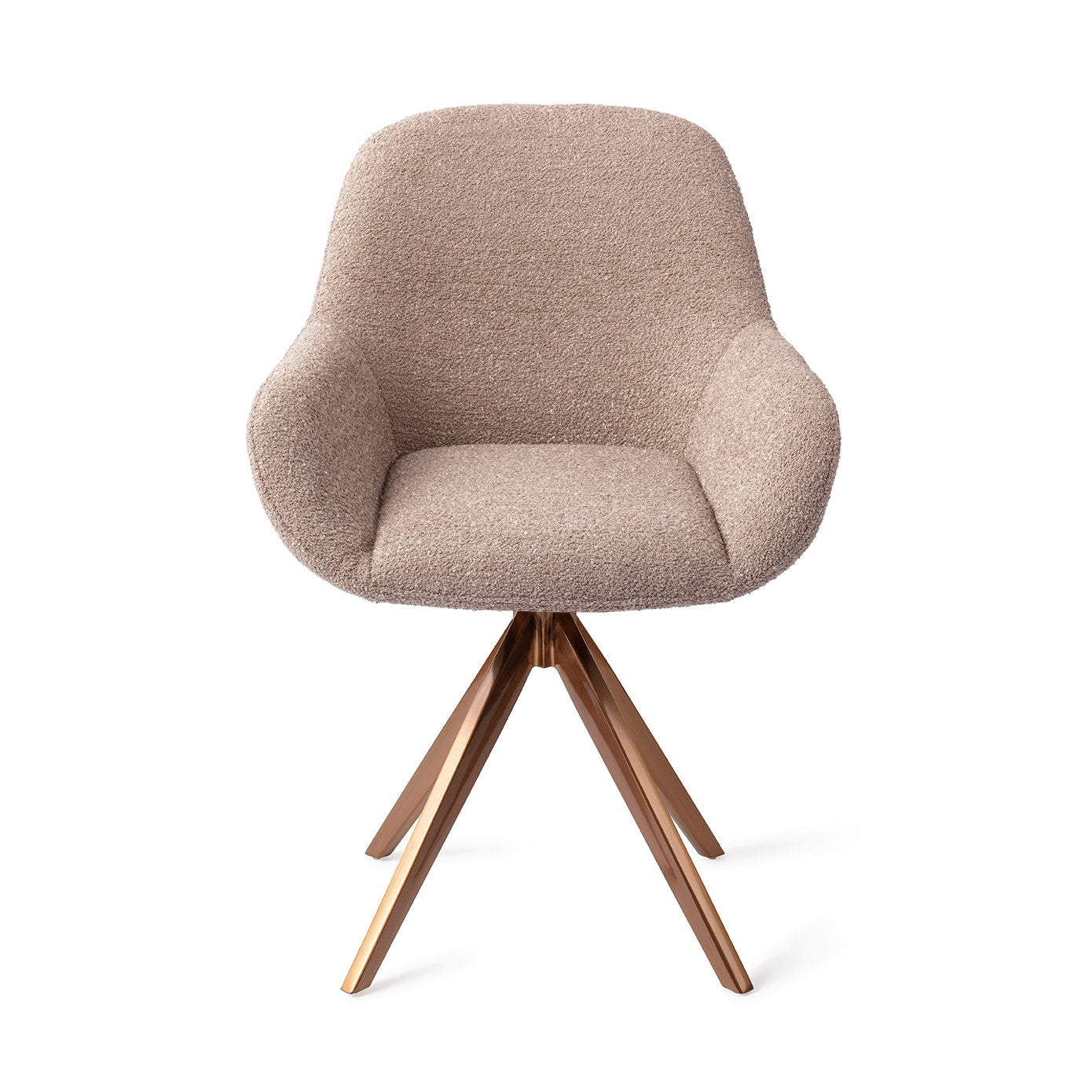 Jesper Home Kushi Stone Haze Eetkamerstoel - Turn Rose - KwaliteitWonen.nl