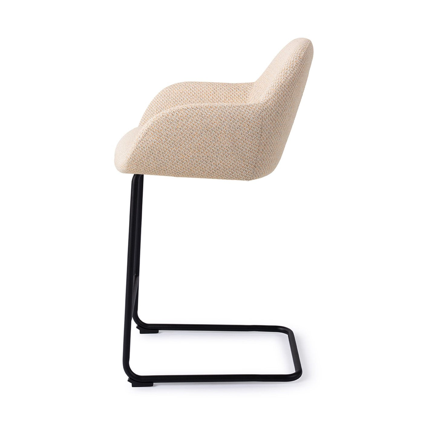 Jesper Home Kushi Trouty Tinge Barkruk - Arch Black (L) - KwaliteitWonen.nl