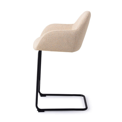Jesper Home Kushi Trouty Tinge Barkruk - Arch Black (L) - KwaliteitWonen.nl