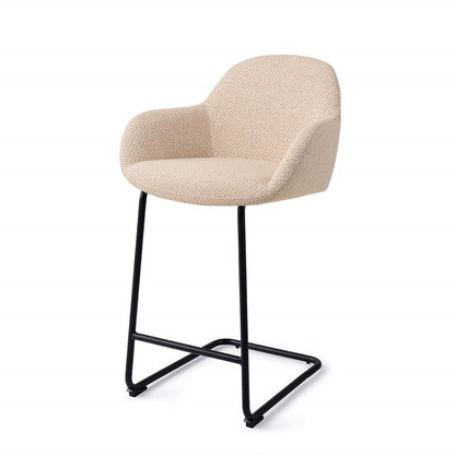 Jesper Home Kushi Trouty Tinge Barkruk - Arch Black (L) - KwaliteitWonen.nl