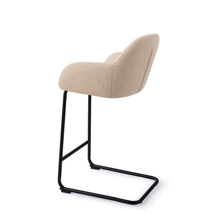 Jesper Home Kushi Trouty Tinge Barkruk - Arch Black (L) - KwaliteitWonen.nl