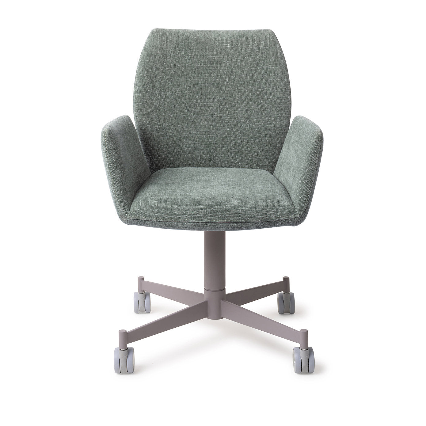 Jesper Home Misaki Breezy Blue Eetkamerstoel - Caster Grey - KwaliteitWonen.nl