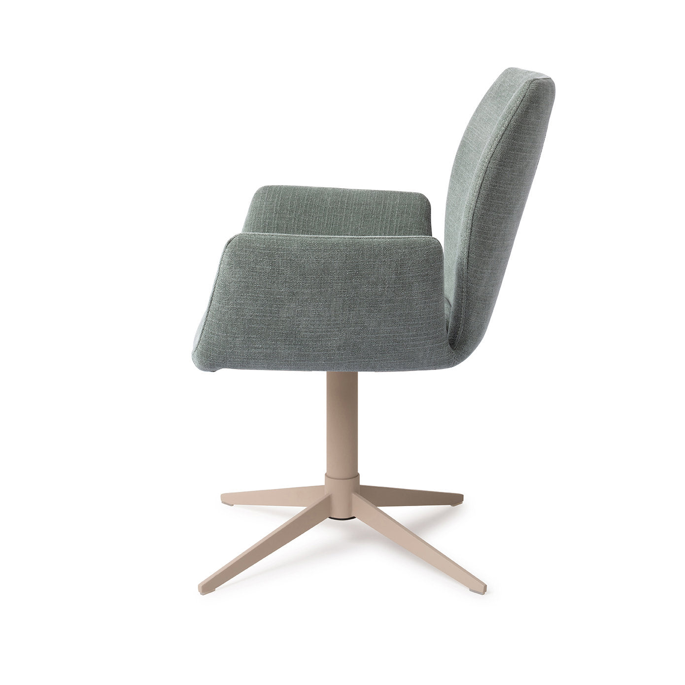 Jesper Home Misaki Breezy Blue Eetkamerstoel - Quad Beige - KwaliteitWonen.nl