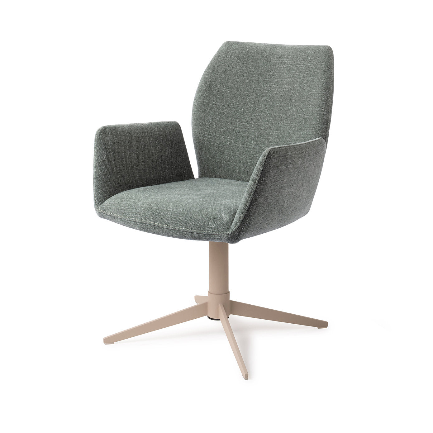 Jesper Home Misaki Breezy Blue Eetkamerstoel - Quad Beige - KwaliteitWonen.nl