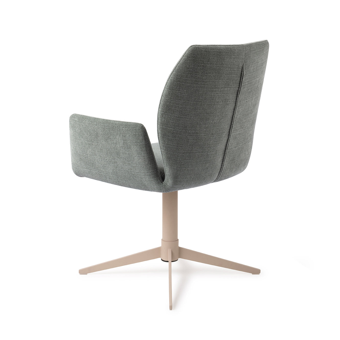 Jesper Home Misaki Breezy Blue Eetkamerstoel - Quad Beige - KwaliteitWonen.nl