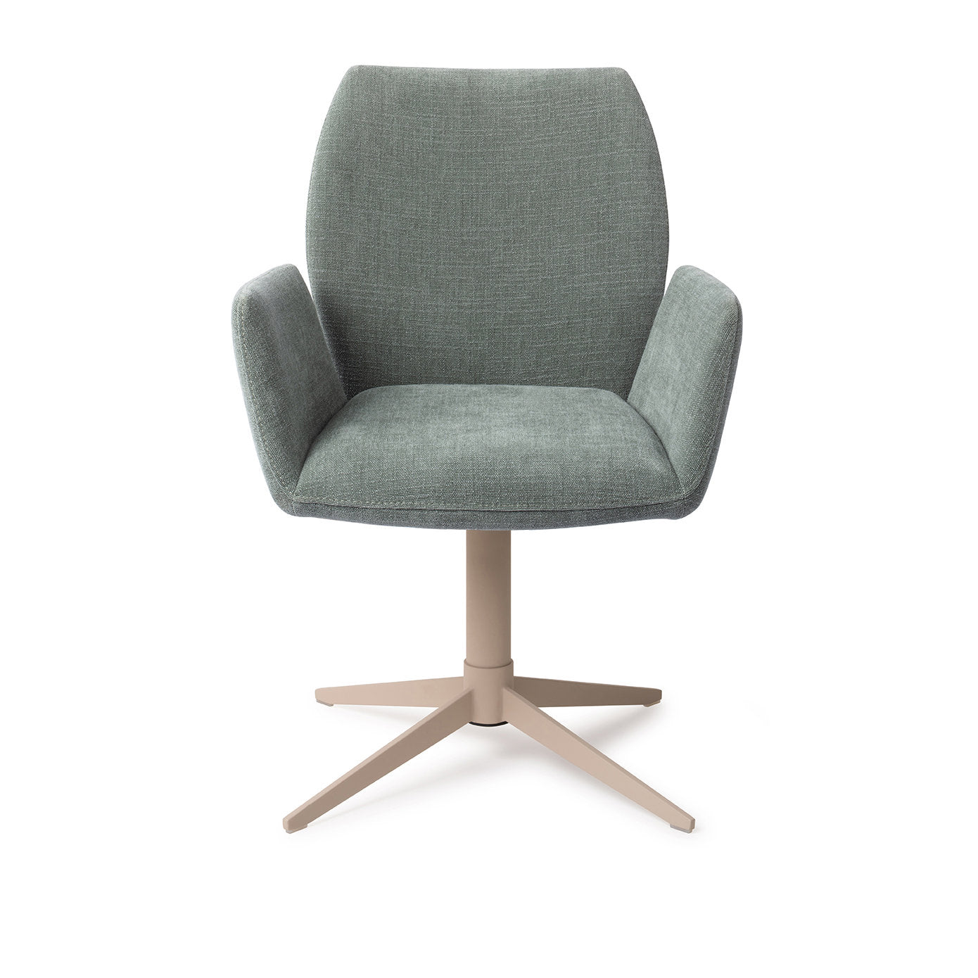 Jesper Home Misaki Breezy Blue Eetkamerstoel - Quad Beige - KwaliteitWonen.nl