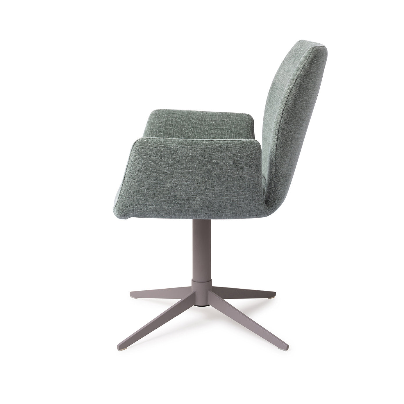 Jesper Home Misaki Breezy Blue Eetkamerstoel - Quad Grey - KwaliteitWonen.nl