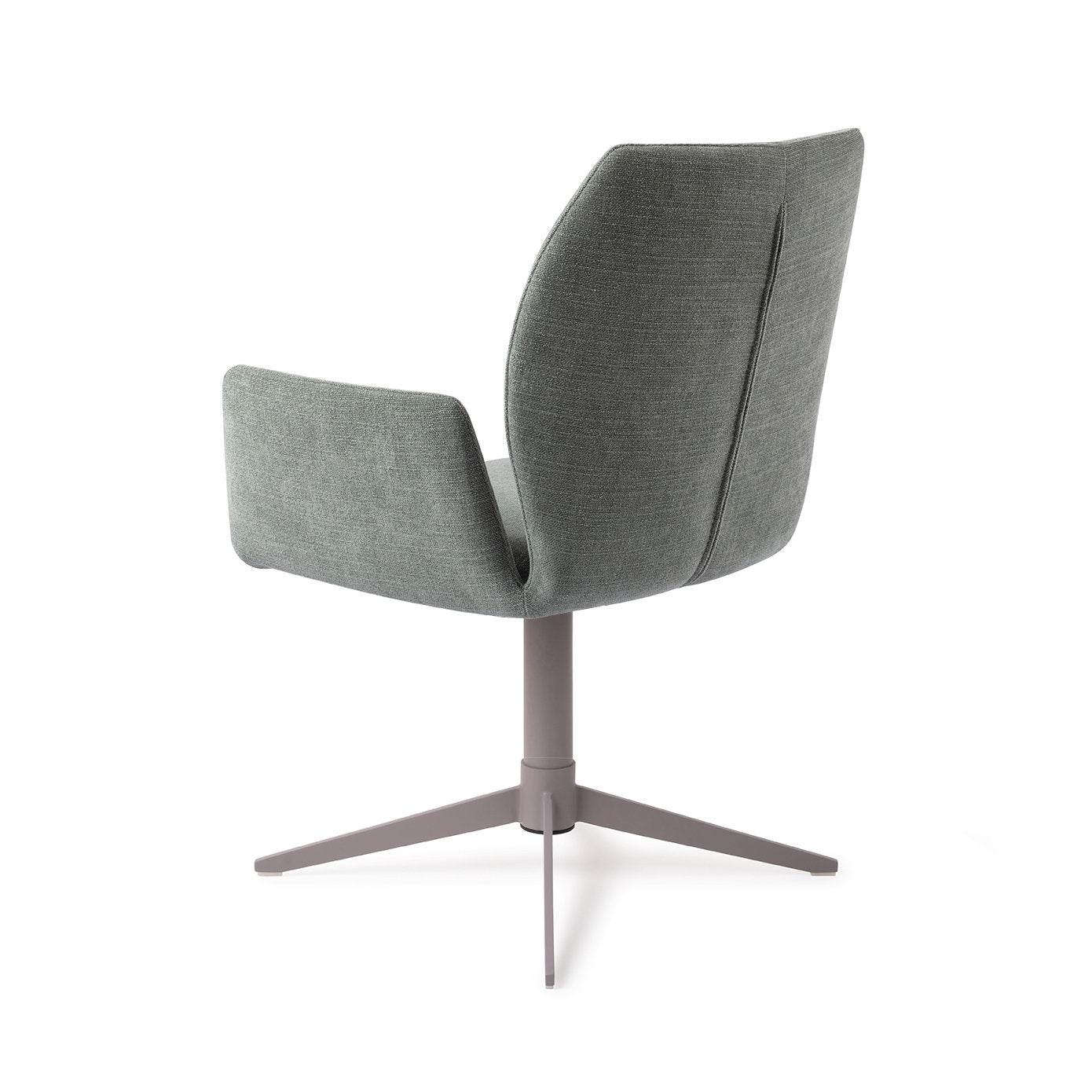 Jesper Home Misaki Breezy Blue Eetkamerstoel - Quad Grey - KwaliteitWonen.nl