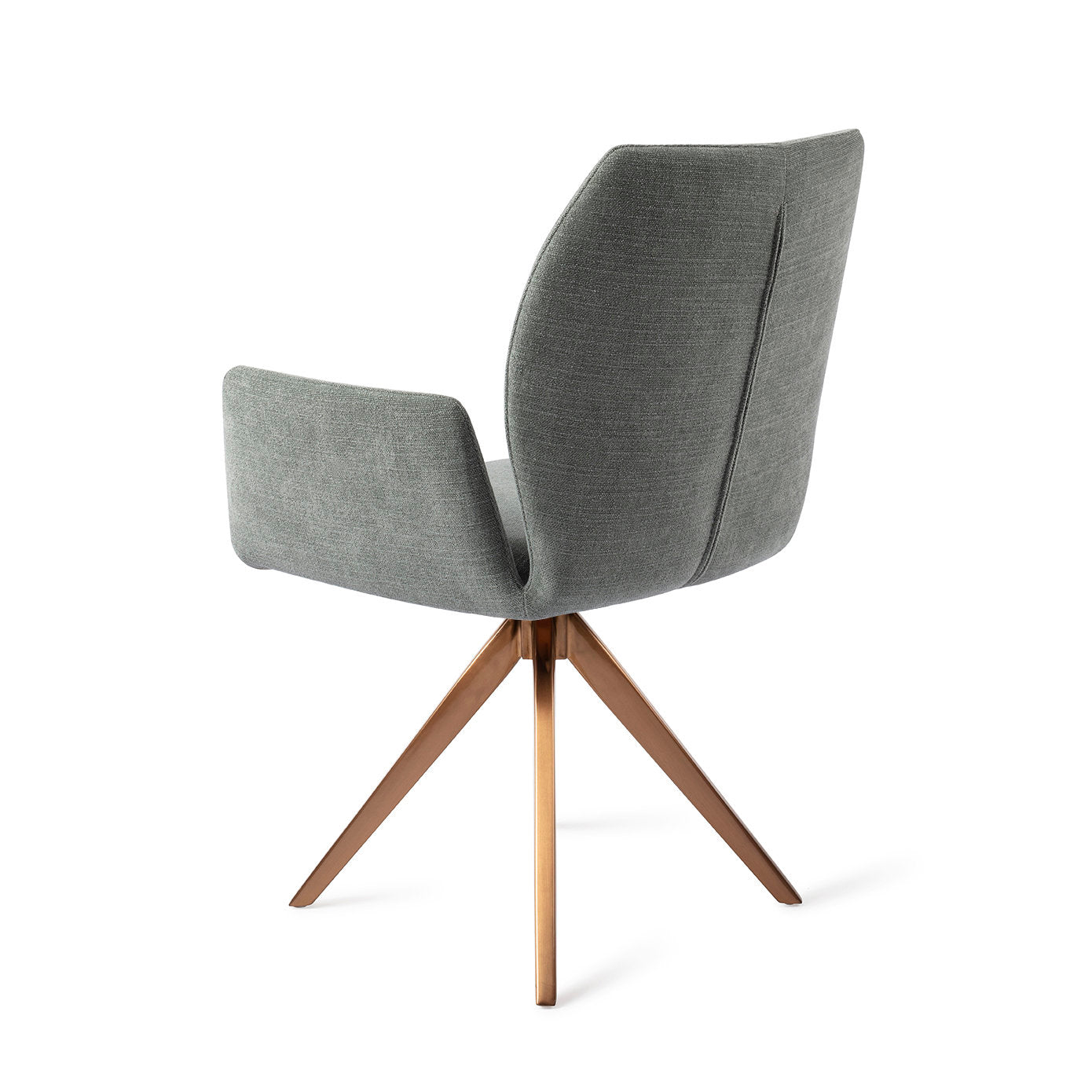 Jesper Home Misaki Breezy Blue Eetkamerstoel - Turn Rose - KwaliteitWonen.nl